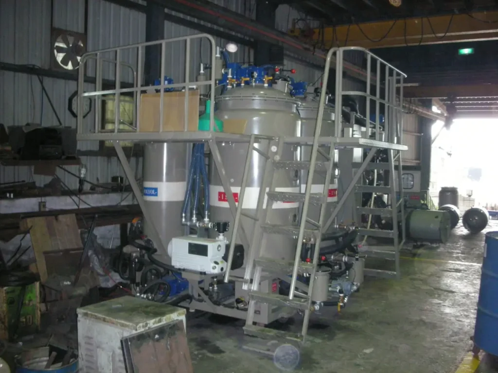 高溫加梯子背面